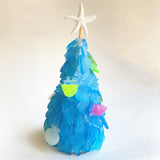 Christmas Decoration Blue Christmas Tree Glass