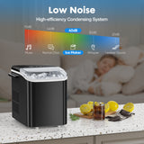 Portable Countertop Ice Maker – Fast 6-Min Ice Machine