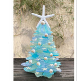 Christmas Decoration Blue Christmas Tree Glass