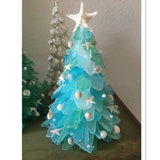 Christmas Decoration Blue Christmas Tree Glass