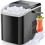 Portable Countertop Ice Maker – Fast 6-Min Ice Machine