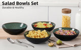 Peacock Green Ceramic Bowl Set (4PCS, 30oz)
