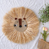 Tapestry Handwoven Cartoon Lion Hanging