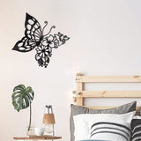 Elegant Butterfly Metal Wall Decor