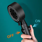 6 Mode High-Pressure Shower