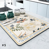 Absorbent Draining Kitchen Mat