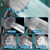 6 Mode High-Pressure Shower