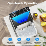 Portable Countertop Ice Maker – Fast 6-Min Ice Machine