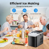Portable Countertop Ice Maker – Fast 6-Min Ice Machine